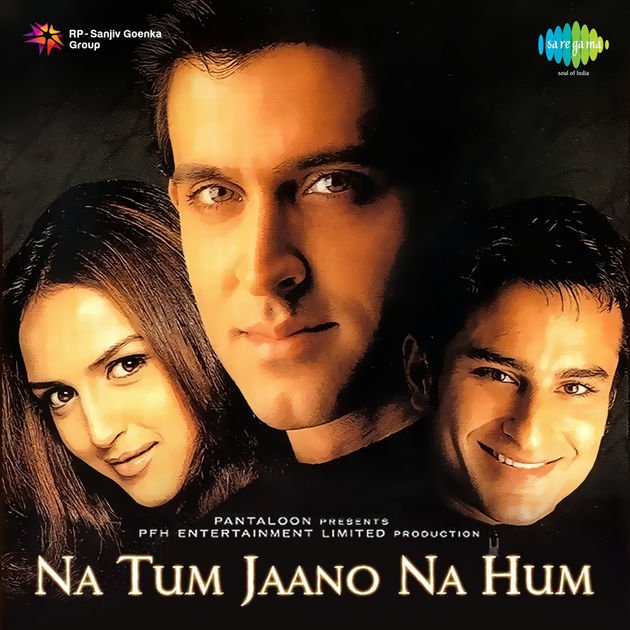 2002 की फिल्म ना तुम जानों ना हम में सैफ रितिक के सामने सेकेंड लीड करते दिखे।