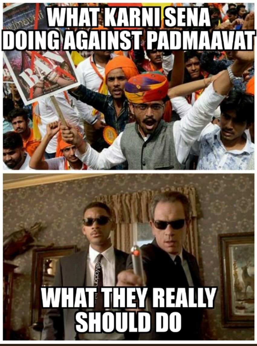 सोशल मस्ती: सुप्रीम कोर्ट ने बरकरार रखा ‘पद्मावत’ रिलीज का फैसला, ट्विटर पर यूं उड़ रही करणी सेना की खिल्ली!