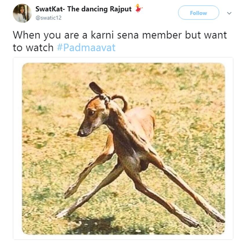 सोशल मस्ती: सुप्रीम कोर्ट ने बरकरार रखा ‘पद्मावत’ रिलीज का फैसला, ट्विटर पर यूं उड़ रही करणी सेना की खिल्ली!