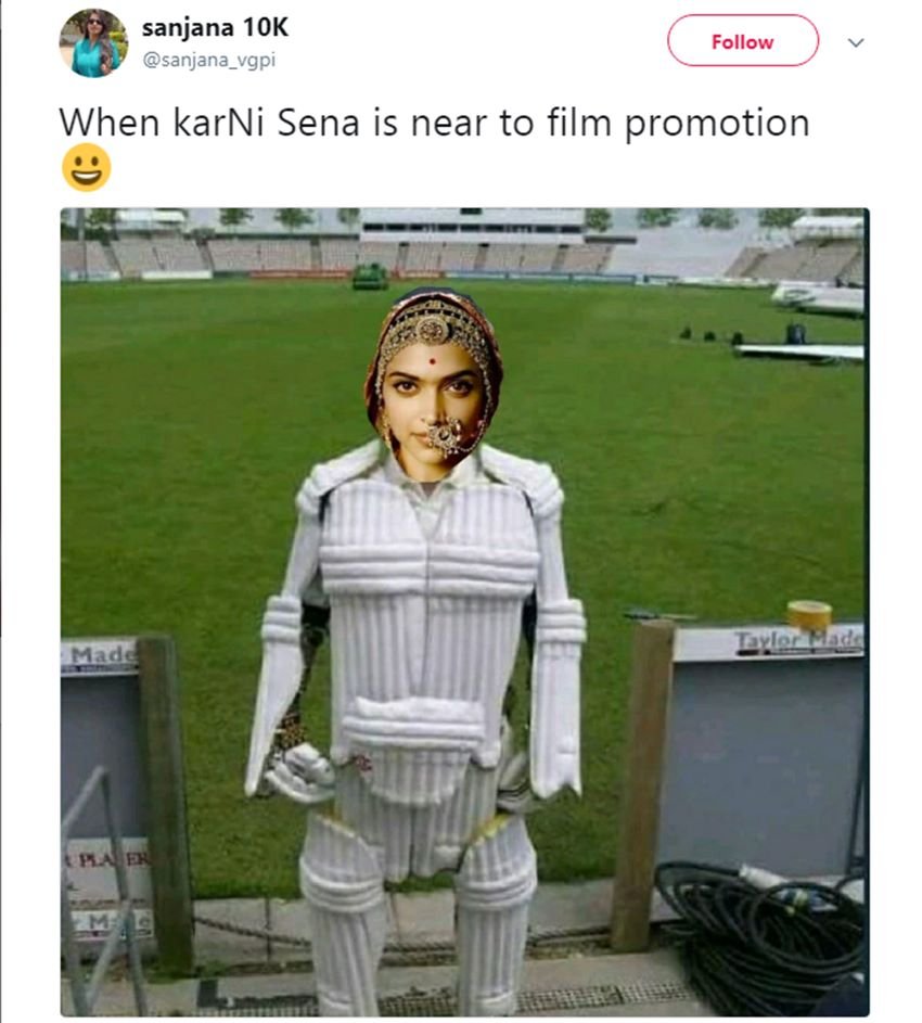 सोशल मस्ती: सुप्रीम कोर्ट ने बरकरार रखा ‘पद्मावत’ रिलीज का फैसला, ट्विटर पर यूं उड़ रही करणी सेना की खिल्ली!