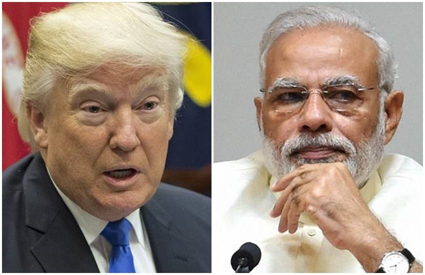 Donald Trump and pm modi