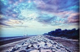 Dumas Beach, Gujarat, Ghost Series, black sand, Dumas Beach, This place of Gujarat, deserted, scary sounds,mysterious black sand, Dumas Beach Gujarat is deserted