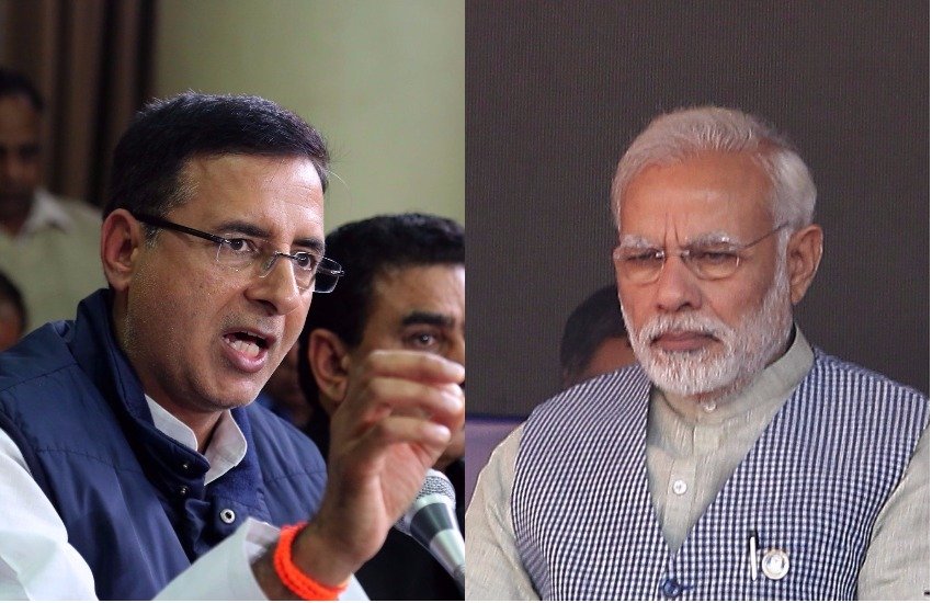 कांग्रेस के प्रवक्ता रणदीप सुरजेवाला ने पीएम मोदी से उनके प्रिंसिपल सेक्रेटरी से सीजेआई की मुलाकात को लेकर सवाल पूछा है। 