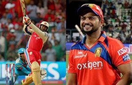 IPL suresh raina and chris gayle