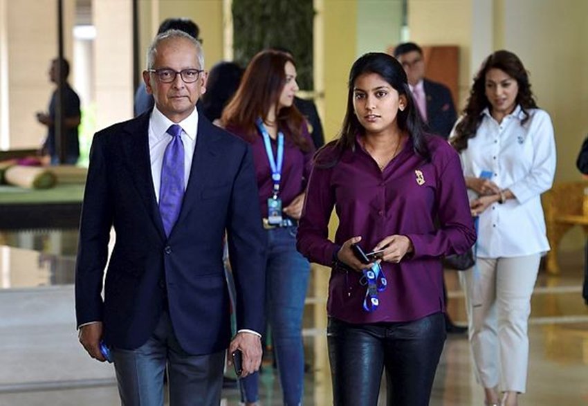Vivo IPL Auction, IPL Auction, IPL Auction 2018, Jhanvi Mehta, Jhanvi Mehta IPL, Juhi Chawla Daughter, Jhanvi Pictures, Jhanvi Chawla IPL Pictures