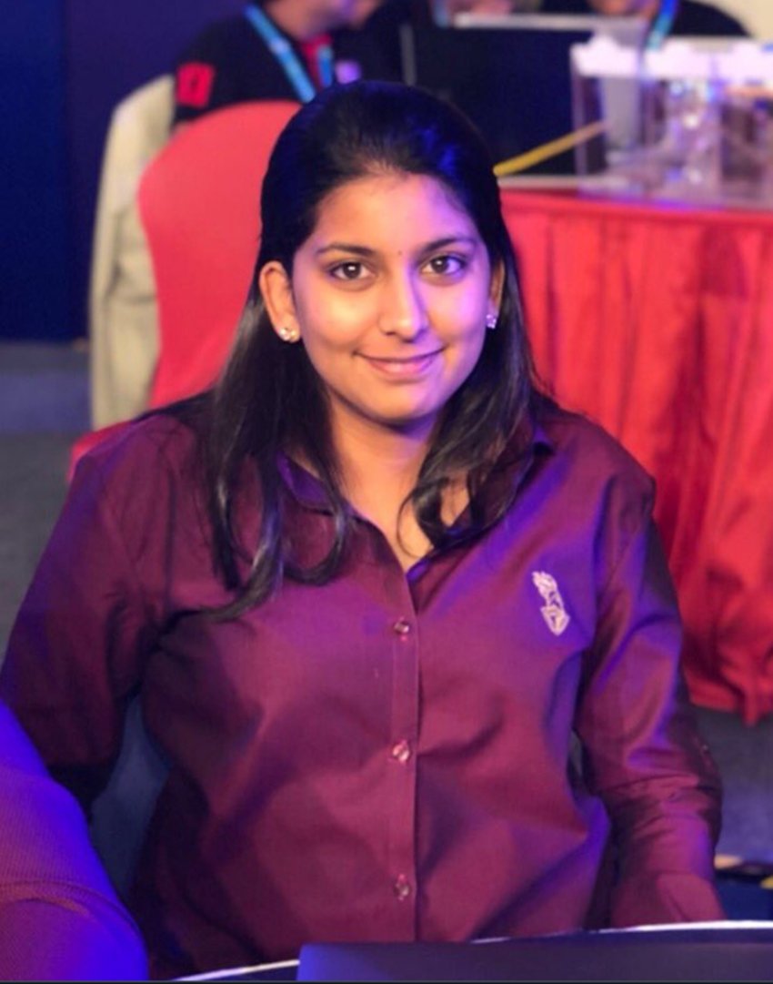 Vivo IPL Auction, IPL Auction, IPL Auction 2018, Jhanvi Mehta, Jhanvi Mehta IPL, Juhi Chawla Daughter, Jhanvi Pictures, Jhanvi Chawla IPL Pictures