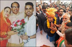राजनीति में एक और बेटे की एंट्री, शिवराज पुत्र कार्तिकेय चौहान ने किया पिता का गुणगान