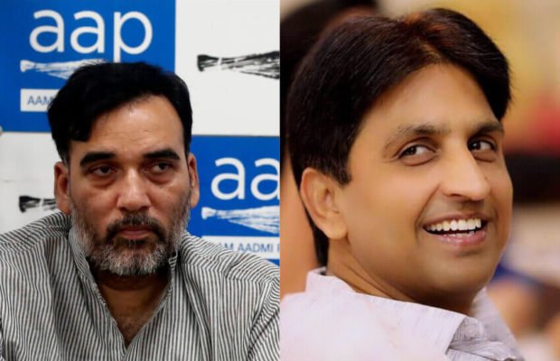 दिल्ली में अरविंद केजरीवाल की सरकार गिराने के आरोप पर कुमार विश्वास ने पार्टी के गोपाल राय पर निशाना साधा है। (फोटोः फेसबुक)