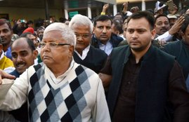 Lalu Prasad Yadav, Chara Ghotala, Tejashwi yadav