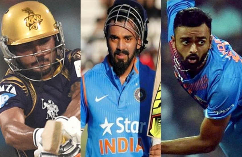 Manish Pandey, KL Rahul and Jaidev Unadkat