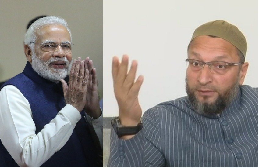 हैदराबाद से सांसद और एआईएमआईएम नेता असदुद्दीन ओवैसी ने बुधवार को पीएम पर बड़ा हमला बोला है। (एक्सप्रेस फोटोः ताशी तोबग्याल/एएनआई)