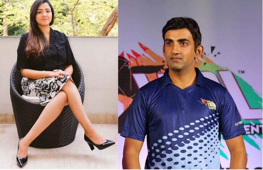 टीम इंडिया के बल्लेबाज गौतम गंभीर ने हाल ही में टि्वटर पर प्रियंका रैना के लिए स्पेशल ट्वीट किया था, जिसे उनके पति सुरेश रैना ने भी पसंद किया। (फोटोः फेसबुक)