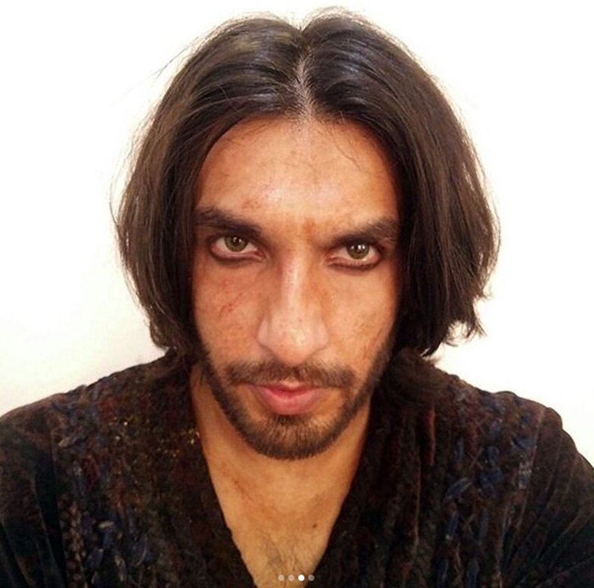 Padmavat, Padmavat Shooting, Padmavat MakeUp, Padmavat MakeUp Photos, Padmavat Behind the Scenes, Padmavat Ranveer Singh, Ranveer Singh Photos, Ranveer Singh Images, Ranveer Singh Pictures, Shahid Kapoor, Shahid Kapoor Padmavat, Shahid Kapoor Padmavat MakeUp