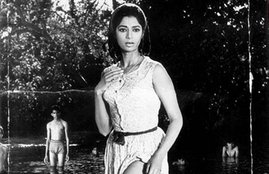 Actress Simi Garewal, Girish Ranjan, Nitin Sethi, Bollywood, film Dak Bangla, movie, directed by Girish Ranjan, featuring Simi Garewal, Nitin Sethi, Actress Simi Garewal