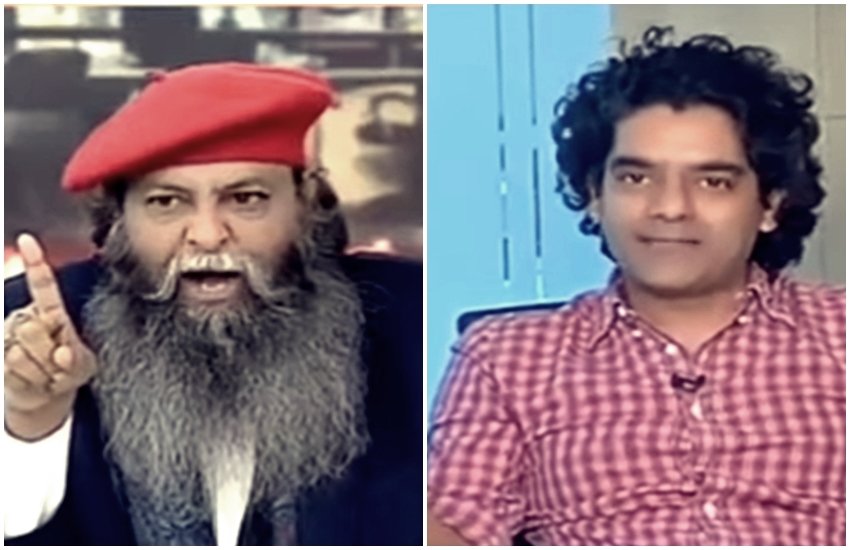 करणी सेना के नेता सूरजपाल अम्मू और फिल्म समीक्षक मयंक शेखर। (फोटो सोर्स - यूट्यूब स्क्रीनशॉट) करणी सेना के नेता सूरजपाल अम्मू और फिल्म समीक्षक मयंक शेखर। (फोटो सोर्स - यूट्यूब स्क्रीनशॉट)