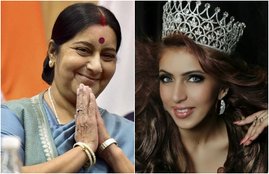 Ishika Taneja, Ishika Taneja Sushma Swaraj, Ishika Taneja and Sushma Swaraj, Ishika Taneja Twitter, Ishika Taneja Tweet, Sushma Swaraj and Ishika Taneja, Sushma Swaraj and Ishika, Sushma Swaraj Twitter