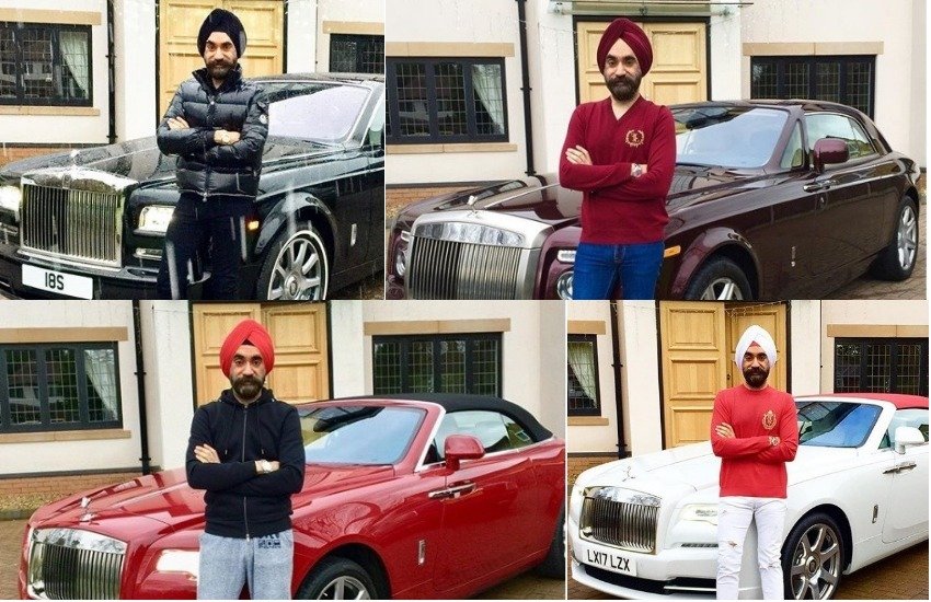 ब्रिटेन के रहने वाले एक सिख कारोबारी को अपनी पगड़ी पर किया गया मजाक इस कदर नागवार गुजरा कि उन्होंने अपनी पगड़ियों से मेल खाती सात रॉल्स रॉयस रखने की चुनौती दे डाली। रूबेन सिंह ब्रिटेन के बड़े कारोबारी हैं। करीब एक हफ्ते पहले रूबेन ने एक ट्वीट करके बताया कि एक अंग्रेज ने उनकी पगड़ी को सिर पर पहनने का बैंडेज बताकर उसका अपमान किया है। इसके बाद उन्होंने लिखा कि उनकी पगड़ी उनके सिर का ताज है। इसके बाद रूबने ने जवाब देना का नयाब तरीका निकाला उन्होंने उस अंग्रेज को चुनौती दी कि वो हफ्ते का सातों दिन अपनी पगड़ी से मेल खाती रॉल्स रॉयल कार चलाएंगे। इसके बाद से रूबेन हफ्ते के सातों दिन अपनी पगड़ी के रंग से मेल खाती रॉल्स रॉयल चलाते दिख रहे हैं और इसकी तस्वीरें सोशल भी करते हैं आगे की स्लाइड्स में देखिए रूबेन सिंह की सातों रॉल्स रॉयस... (सभी पिक्चर्स- इंस्टाग्राम)