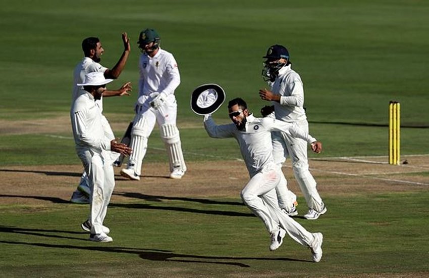क्विंटन डिकॉक के 'गोल्‍डन डक' पर झूम उठे विराट कोहली (PTI फोटो)