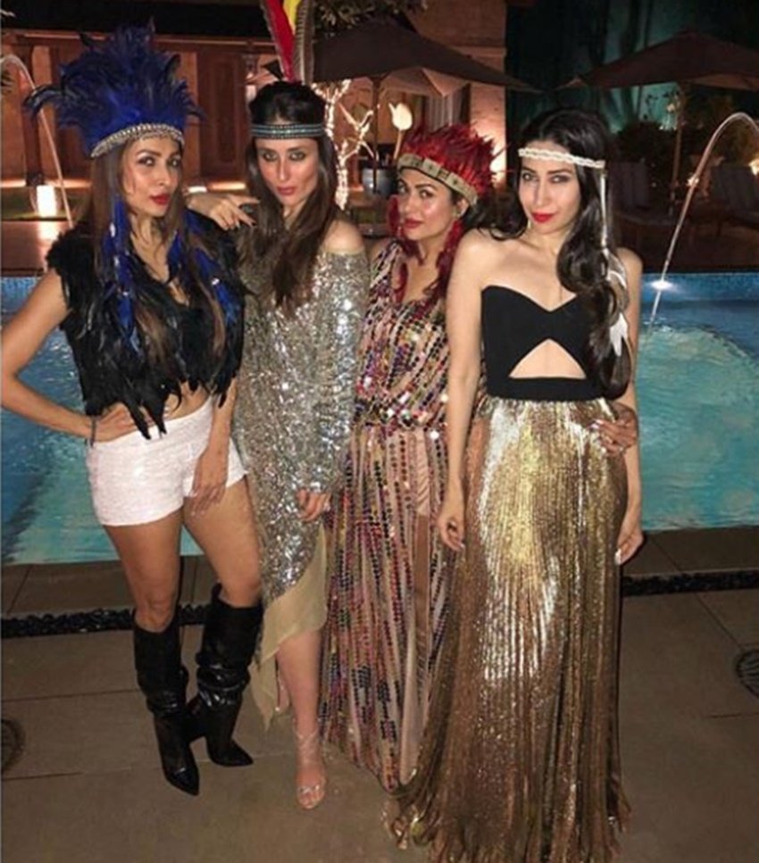 amrita arora, actress amrita arora, amrita arora birthday, amrita arora date of birth, amrita arora photos, amrita arora 40th birthday, amrita arora, Amrita Arora birthday, Amrita Arora birthday bash, Amrita Arora birthday party, kareena kapoor, kareena, malaika arora, amrita arora, saif ali khan, karisma kapoor, seema khan, entertainment, jansatta