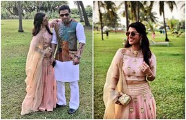 ye hai mohabbatein, TV star Karan Patel, Tv star Ankita Bhargava, ye hai mohabbatein star karan patel, karan patel at sister wedding, HD pictures of karan patel and wife ankita, entertainment news, bollywood news, television news, bollywood news