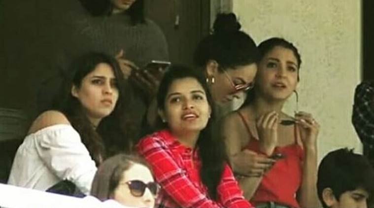 virat kohli, anushka sharma, kohli-anushka, south africa vs india, cape town test, bhuvneshwar kumar, Ritika Sajdeh, cricket news, sports news