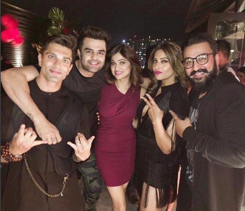 bipasha basu, actress bipasha basu, bipasha basu birthday, bipasha basu photos, bipasha basu, Bipasha Basu, bipasha basu birthday, bipasha basu lip lock, bipasha basu 39th birthday party, Dia Mirza, karan singh grover, actor karan singh grover, karan singh grover photos, bipasha basu birthday party, manish paul, sophie choudry, raj kundra, dia mirza, entertainment, jansatta