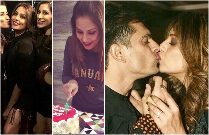 bipasha basu, actress bipasha basu, bipasha basu birthday, bipasha basu photos, bipasha basu, Bipasha Basu, bipasha basu birthday, bipasha basu lip lock, bipasha basu 39th birthday party, Dia Mirza, karan singh grover, actor karan singh grover, karan singh grover photos, bipasha basu birthday party, manish paul, sophie choudry, raj kundra, dia mirza, entertainment, jansatta