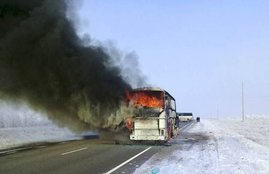 Bus Accident, Kazakhstan, Kazakhstan Bus Accident, Bus Accident in Kazakhstan, Kazakhstan Accident, 52 Passengers, 52 Passengers Killed, Killed in Bus Accident, Accident in Kazakhstan, International news