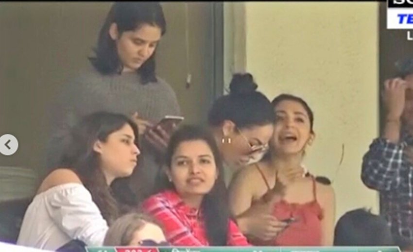 virat kohli, anushka sharma, kohli-anushka, south africa vs india, cape town test, bhuvneshwar kumar, Ritika Sajdeh, cricket news, sports news