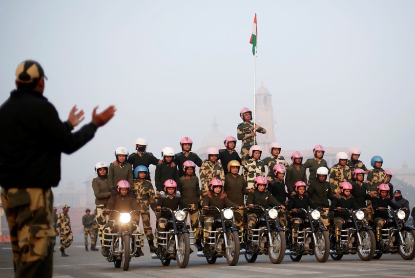 Rajpath, Republic, Women BSF Jawan, BSF, Republic Day, Republican Parade, Women BSF Jawan Republican Parade,