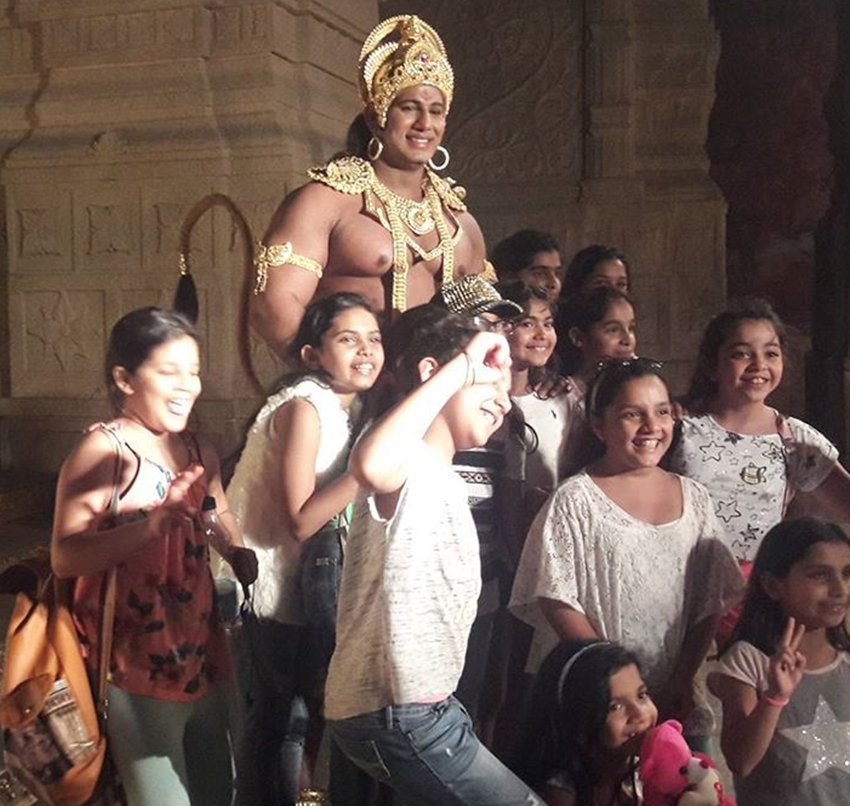 Siya Ke Ram, tv show Siya Ke Ram, Siya Ke Ram actor, Siya Ke Ram hanuman, Siya Ke Ram, satr plus show, Siya Ke Ram, Danish Akhtar, actor Danish Akhtar, hanuman, Danish Akhtar, Nadia, Nikhil Sinha , Kurukshetra, film Kurukshetra, danish akhtar film Kurukshetra, Bheem, Nadia Sheikh, Nadia Sheikh danish girlfriend, Danish Akhtar Saifi, actor-wrestler, Danish Akhtar Gets Married To His Girlfriend Nadia, Danish Akhtar photos, television, entertainment, jansatta