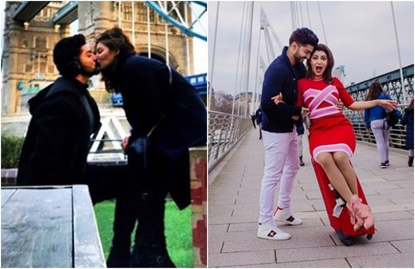 Gurmeet Choudhary, actor Gurmeet Choudhary, bollywood Actor Gurmeet Choudhary, Gurmeet Choudhary with wife Debina Bonnerjee, Debina Bonnerjee, actress Debina Bonnerjee, tv actress Debina Bonnerjee, Debina Bonnerjee photos, Debina Bonnerjee in london, europe, Debina Bonnerjee gurmeet choudhary photos, television, entertainment, jansatta