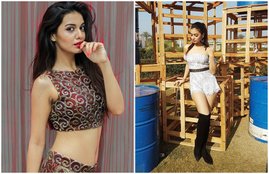 Divya Agarwal, model Divya Agarwal, actress Divya Agarwal, Bigg Boss 11 contestant Priyank Sharma ex girlfriend Divya Agarwal, Divya Agarwal photos, Divya Agarwal hot photos, Priyank Sharma ex girlfriend Divya Agarwal, nitibha kaul, nitibha kaul photos, MTV's Date To Remember, Date To Remember, ex-Bigg Boss contestant Nitibha Kaul, Manu Punjabi, Punjabi singer Indeep Bakshi, Splitsvilla 10, Splitsvilla fame, Splitsvilla fame Divya, Divya mentors on the show, television, entertainment, jansatta