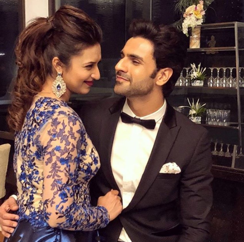 Divyanka Tripathi, actress Divyanka Tripathi, tv actress Divyanka Tripathi, Divyanka Tripathi photos, Vivek Dahiya, Vivek Dahiya photos, actor Vivek Dahiya, tv actor Vivek Dahiya, Vivek Dahiya shirtless photo, divyanka Tripathi and Vivek Dahiya, Nach Baliya 8 , Nach Baliya 8 winner, celebrate Divyanka's birthday, ye hain mohabbatein, star plus, television, entertainment, jansatta