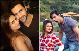 Divyanka Tripathi, actress Divyanka Tripathi, tv actress Divyanka Tripathi, Divyanka Tripathi photos, Vivek Dahiya, Vivek Dahiya photos, actor Vivek Dahiya, tv actor Vivek Dahiya, Vivek Dahiya shirtless photo, divyanka Tripathi and Vivek Dahiya, Nach Baliya 8 , Nach Baliya 8 winner, celebrate Divyanka's birthday, ye hain mohabbatein, star plus, television, entertainment, jansatta