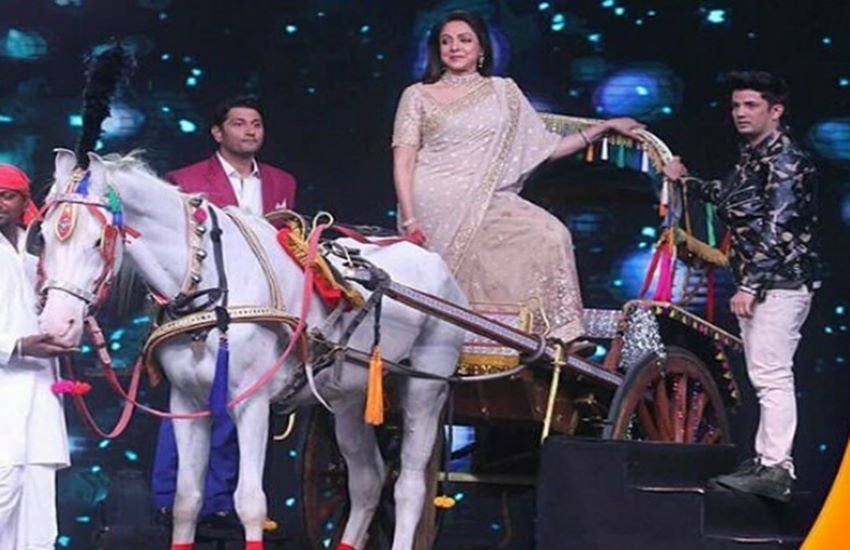 hema malini, show, dance india dance, film, film sholey, basanti, dhano scene, mithun chakaryvarti, hema malini dance india dance, bollywood news, entertainment news