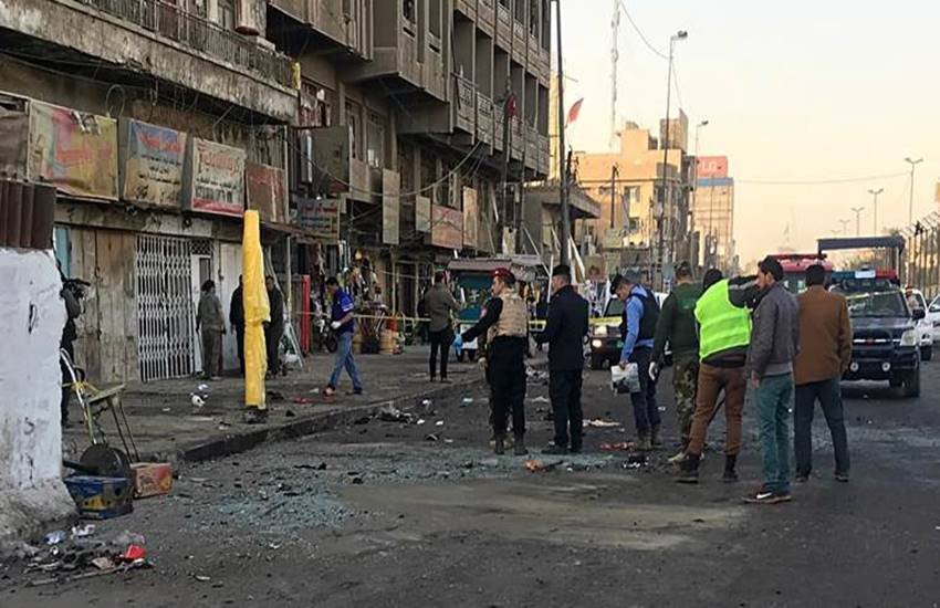 Iraq, 38 Killed, 105 Injured, Baghdad, Baghdad Bomb Attack, Bomb Attack, Bomb Attack in Iraq, Suicide Bomb Attack, Suicide Bomb Attack in Iraq, 38 Killed and 105 Injured, international news