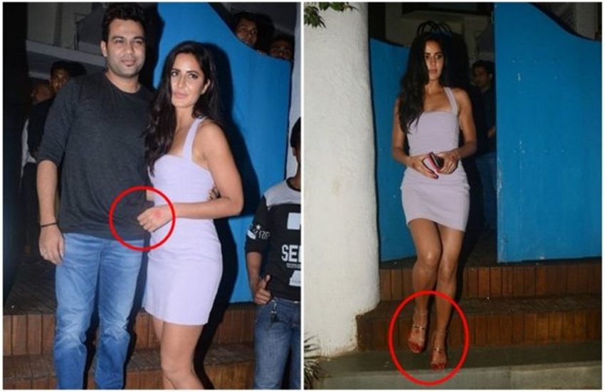 कैटरीना पिछले दिनों मेहंदी में नजर आई थी तब भी इसको लेकर काफी सोशल मीडिया पर विवाद हुआ था।