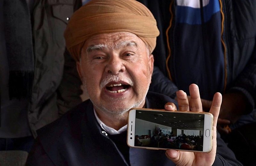 करनी सेना के लोकेंद्र सिंह कल्वी (PTI)