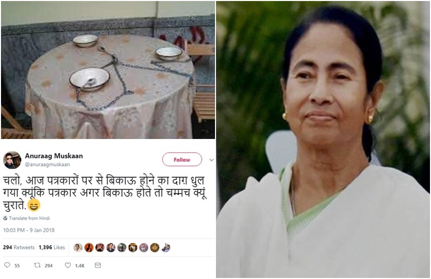 mamata banerjee london dinner, journalists steal cutlery in london dinner, west bengal journalist ssteal cutlery, west bengal chief minister, mamata banerjee london dinner journalists steal cutlery, mamata banerjee, west bengal editors, bengali journalists, journalists steal silver cutlery, journalists steal silver cutlery funny reactions, journalists steal silver cutlery funny comments, jansatta