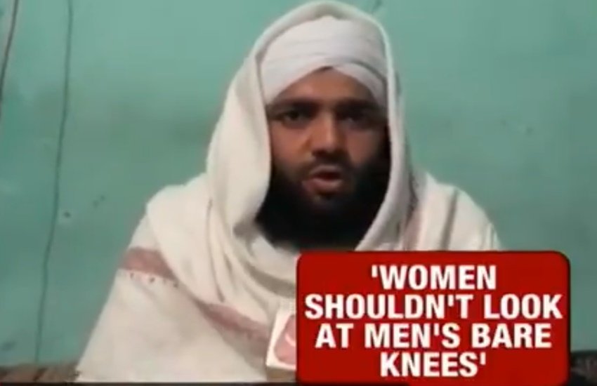 देवबंद के मुफ्ती अतहर कासमी। (फोटो सोर्स: वीडियो ग्रैब)