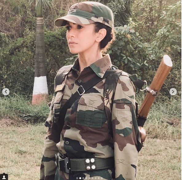 Army Day, Nimrat Kaur, Shaurya Chakra, Indian Army, India, the text case, web series the text case, jansatta photos gallery, caption shikha sharma, nimrat kaur as army girl, nimrat kaur as army caption, indian army, indian army day