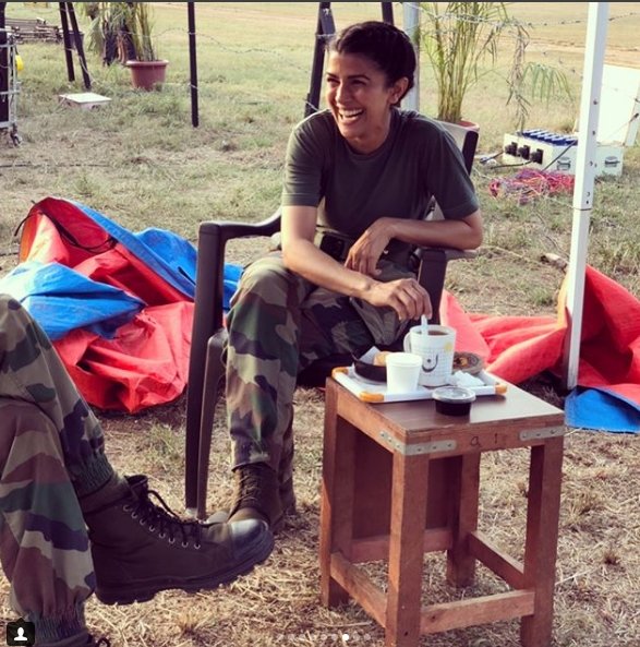Army Day, Nimrat Kaur, Shaurya Chakra, Indian Army, India, the text case, web series the text case, jansatta photos gallery, caption shikha sharma, nimrat kaur as army girl, nimrat kaur as army caption, indian army, indian army day