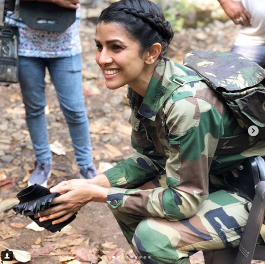 Army Day, Nimrat Kaur, Shaurya Chakra, Indian Army, India, the text case, web series the text case, jansatta photos gallery, caption shikha sharma, nimrat kaur as army girl, nimrat kaur as army caption, indian army, indian army day