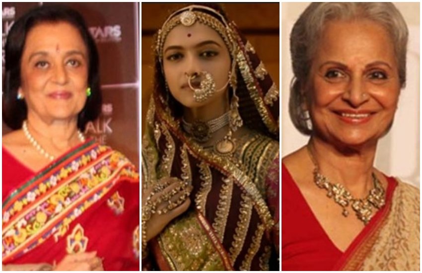 Waheeda Rehman, Asha Parekh, Waheeda Rehman wondering after watch Padmaavat, Asha Parekh, Sanjay Seela Bhansali, padmavat movie, padmavati protest, padmavati release, padmavati movie release, padmavati news in hindi, padmavati movie review, padmavati review, padmavat release, padmavati release date, padmavat movie news in hindi, padmavati protest, padmavati controversy, padmavati latest news