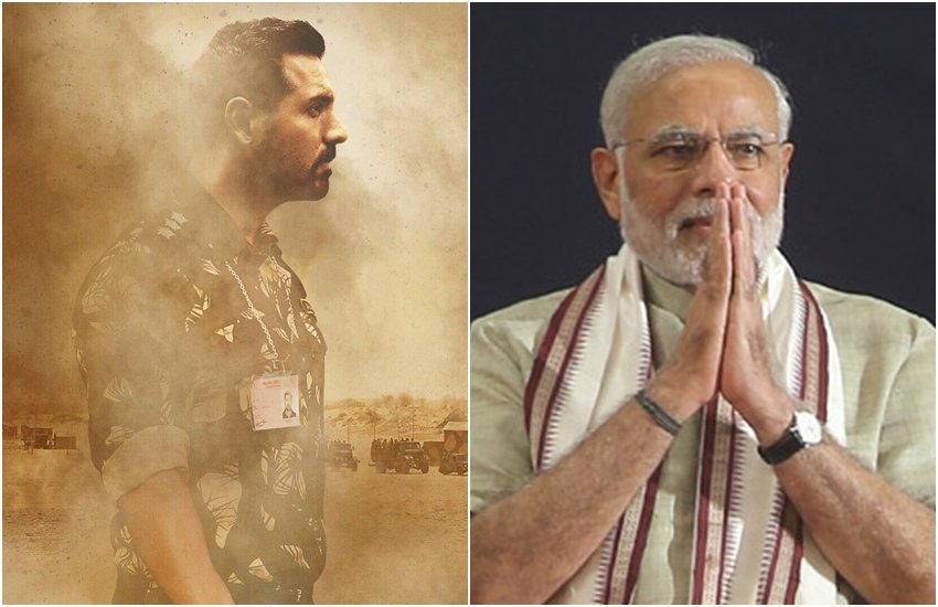 John Abraham, Screening, Parmanu The Story of Pokhran, Prime Minister Narendra Modi, Narendra Modi Screening, Parmanu Screening for PM Modi