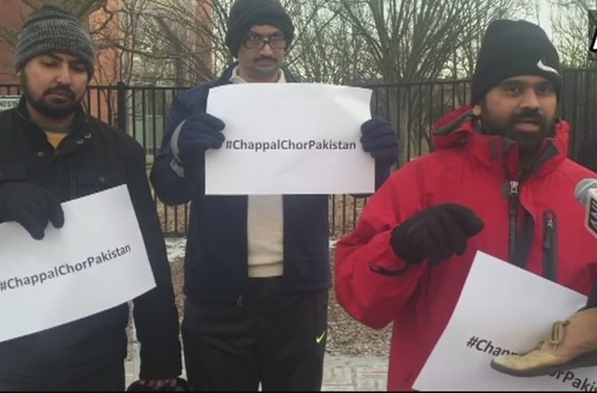 Protest against pakistan, Kulbhushan Jadhav