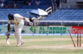 pujara run out