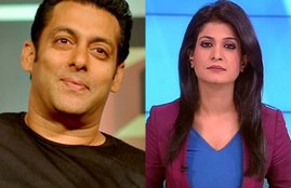 Salman Khan, katrina kaif, Film, Tiger zinda hai, Bollywood star, Salman Khan Intresting Reply, Anchor Anjana Om kashyap, Acting Tiger zinda hai