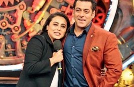 Bigg Boss 11, Rani Mukerji, Sidharth Malhotra, Rani Mukerji In Bigg Boss 11, Rani Mukerji with Salman Khan, Rani Mukerji In Weekend Ka vaar, Rani Mukerji with Sidharth Malhotra, television news in hindi, entertainment news in hindi, bollywood news in hindi